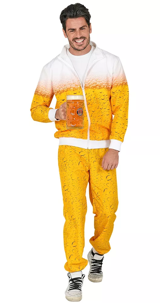 Costume da tuta da jogging da birra unisex