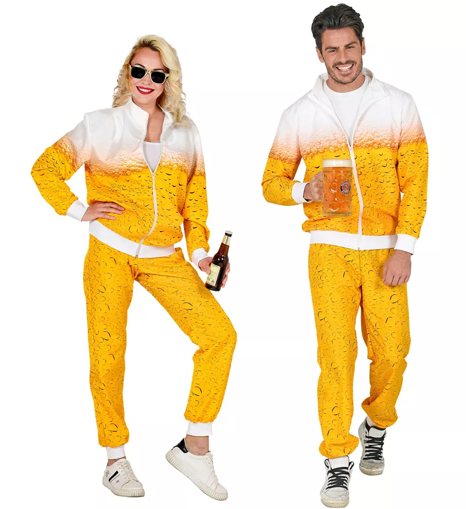 Costume da tuta da jogging da birra unisex