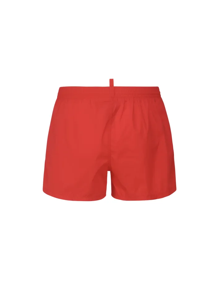 COSTUME SHORTS CON LOGO FOGLIA D'ACERO