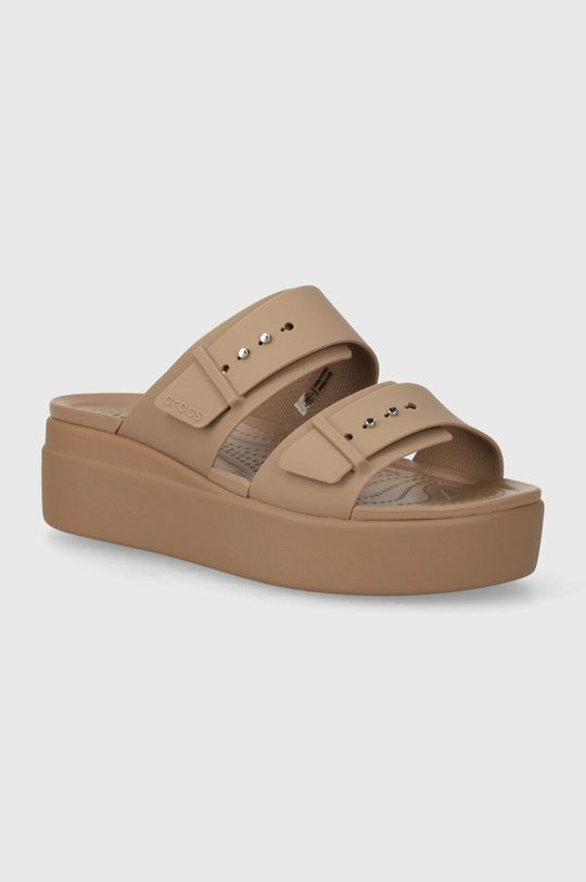 Crocs ciabatte slide Brooklyn Low Wedge Sandal