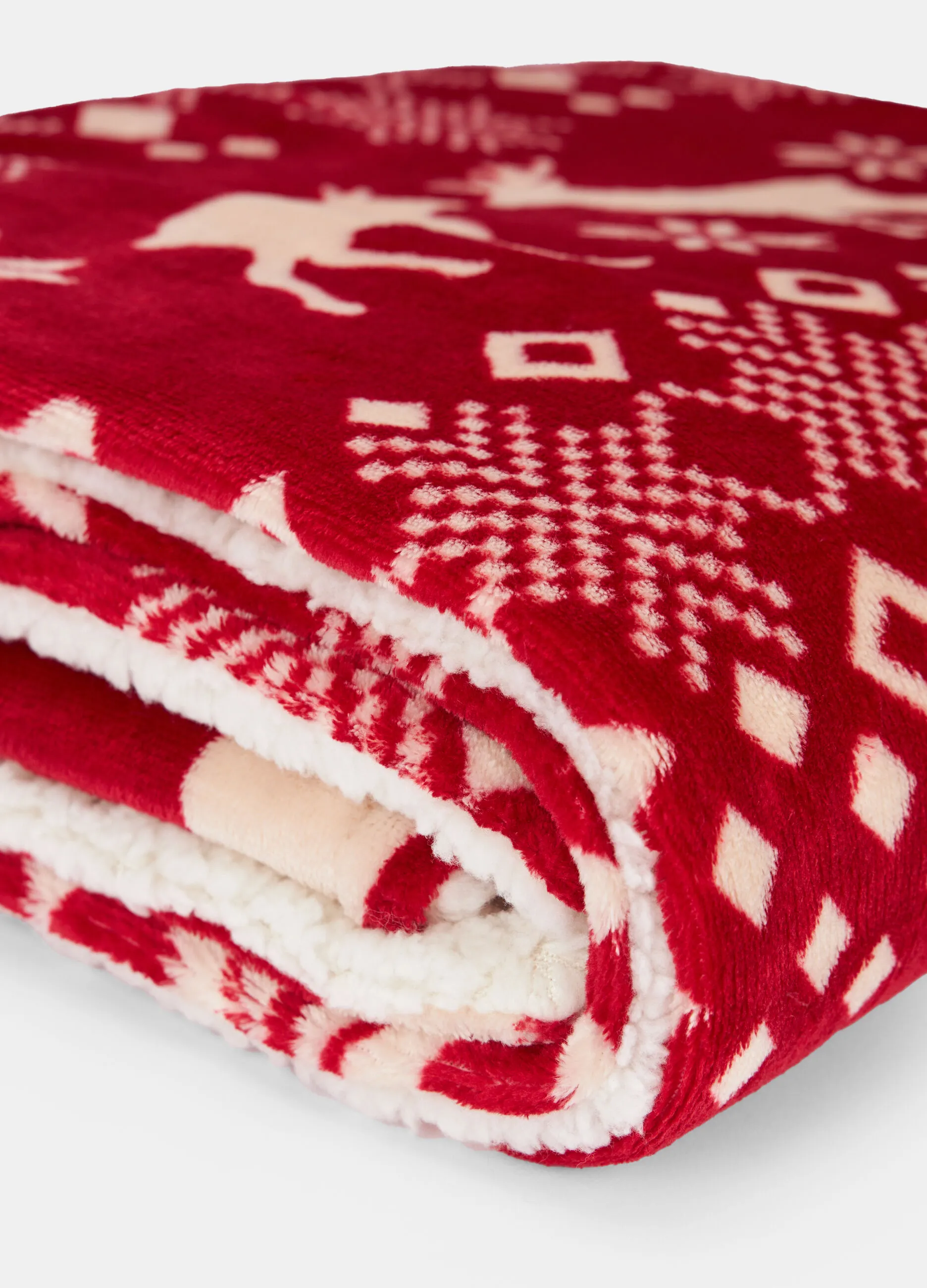 CROFF  Plaid con stampa 