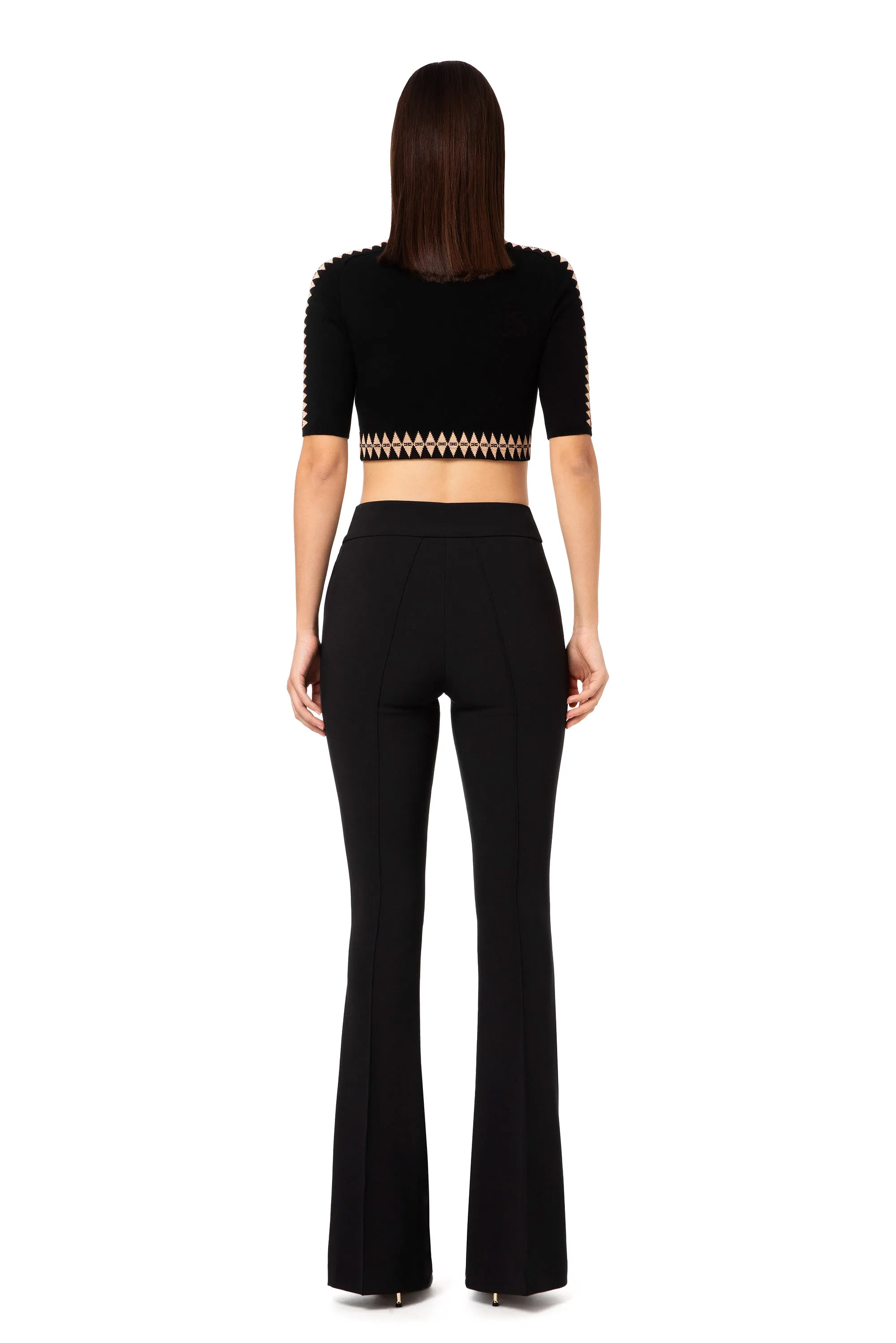 Cropped top bicolor