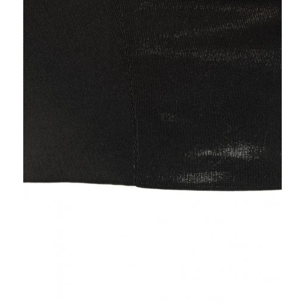 Cropped top nero