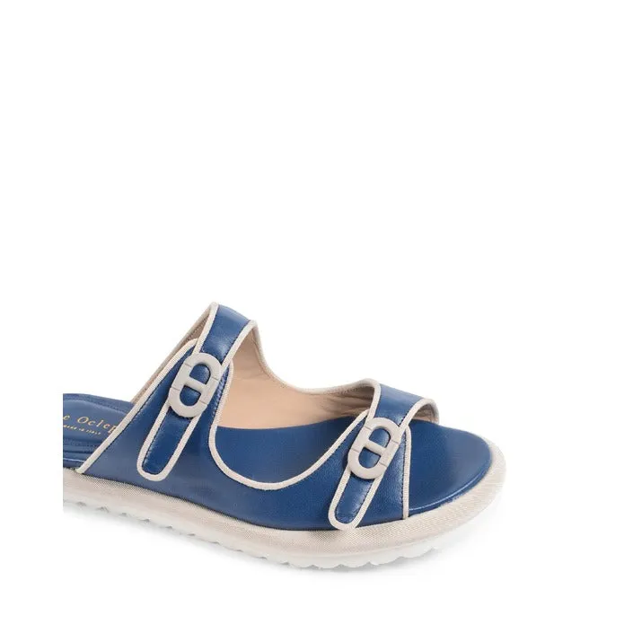 Dee Ocleppo sandali ciabatta blu   