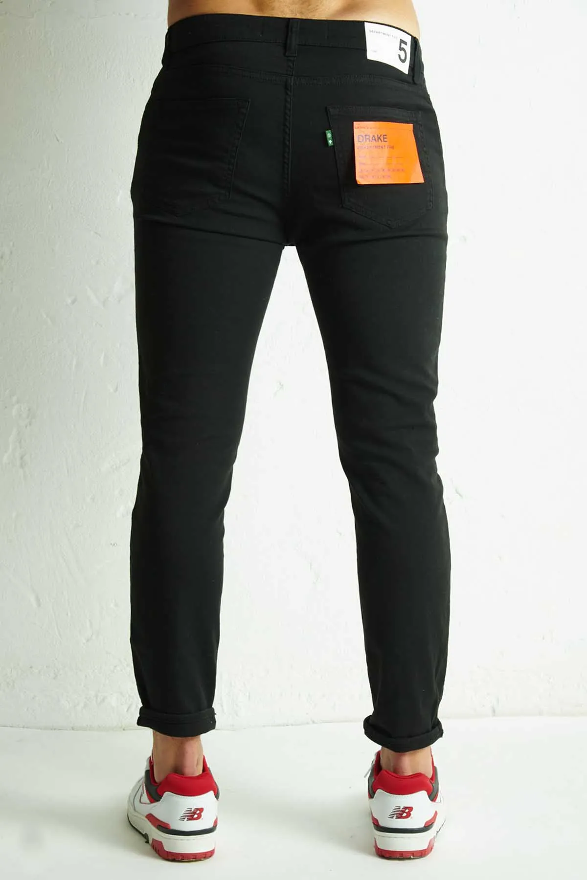 DEPARTMENT FIVE Jeans/pantalone DRAKE nero