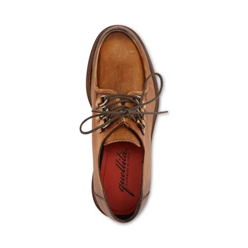 Derby in pelle color caramello