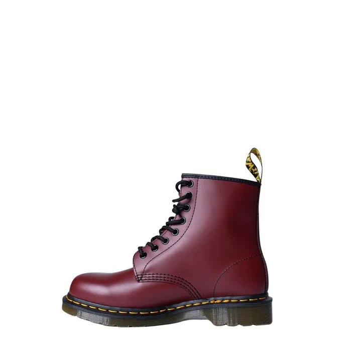 Dr. Martens stivali  bordeaux in pelle  