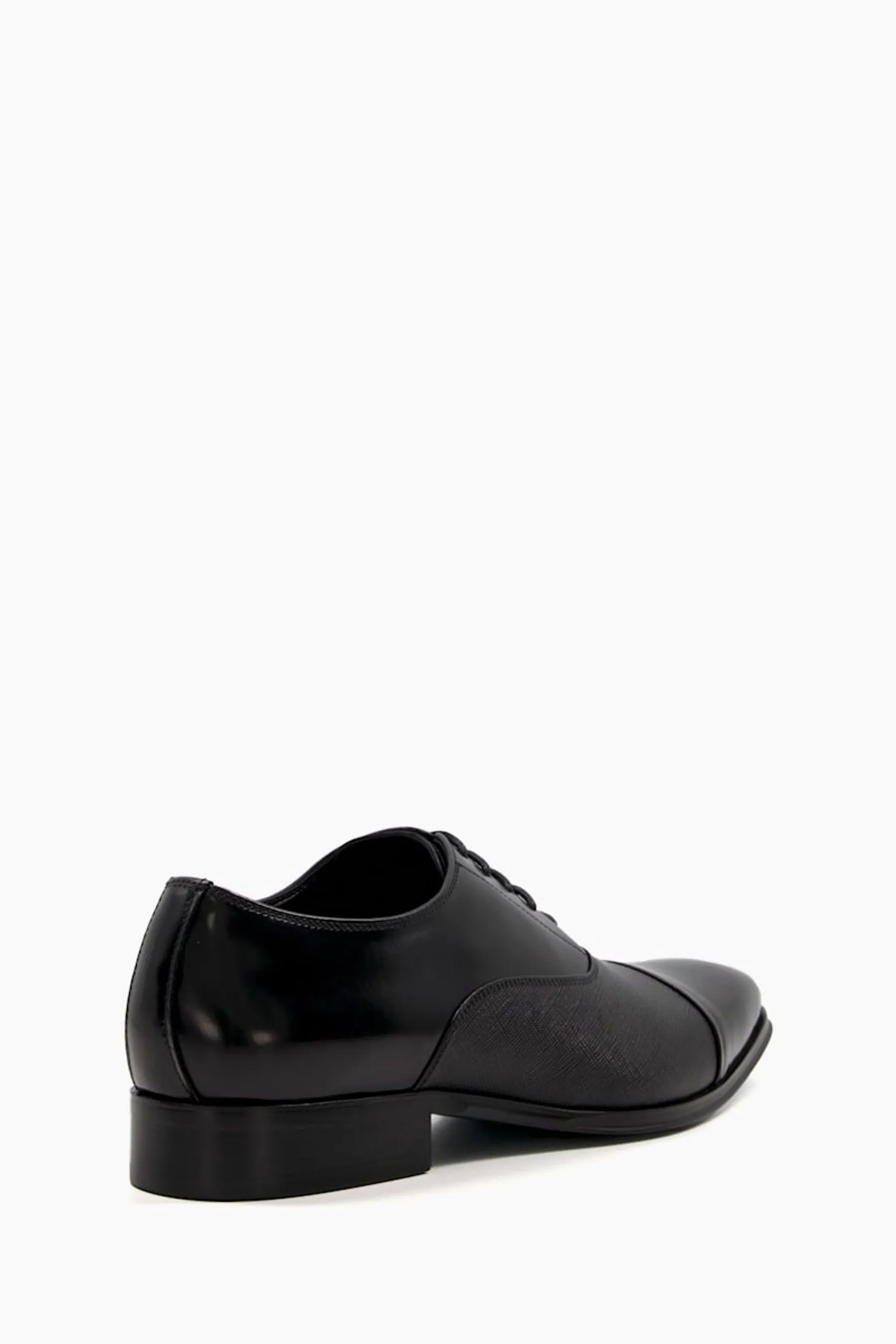 Dune London - Oxford Scarpe in pelle Saffiano goffrata