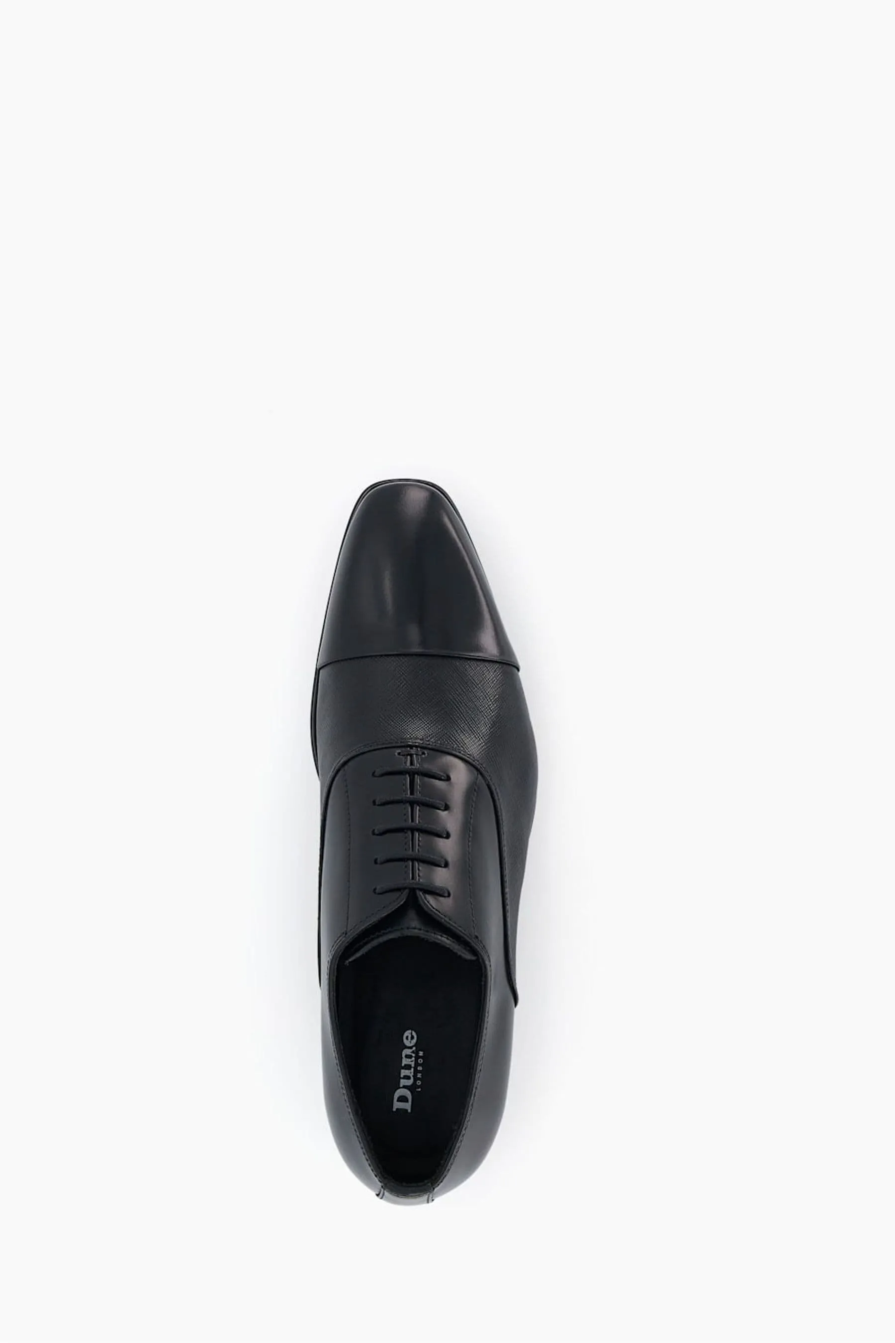 Dune London - Oxford Scarpe in Saffiano impresso