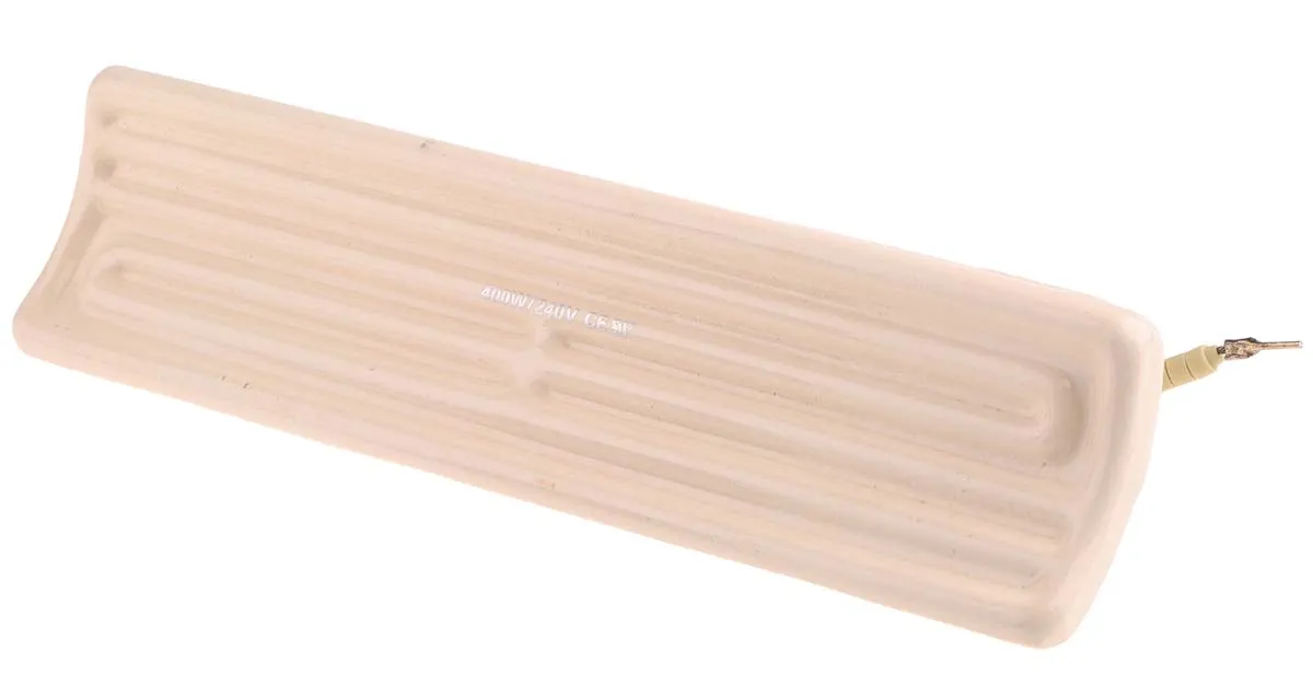Elemento riscaldante in ceramica curvo RS PRO, 400 W, 230 V c.a., lunghezza 245mm