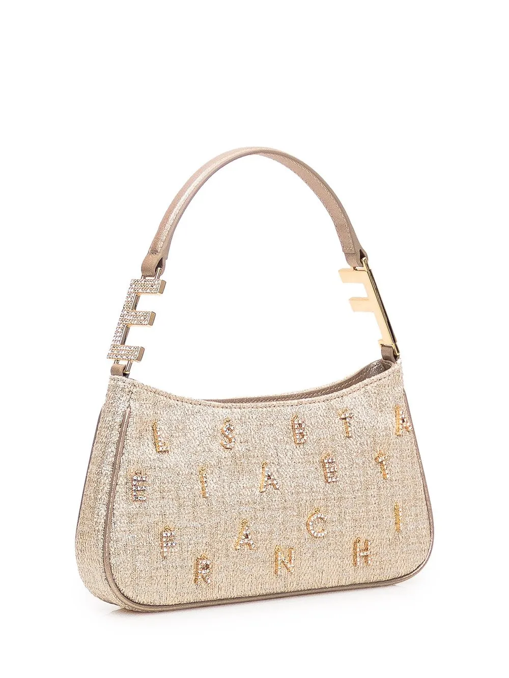 ELISABETTA FRANCHI Borsa in Tweed Lurex  