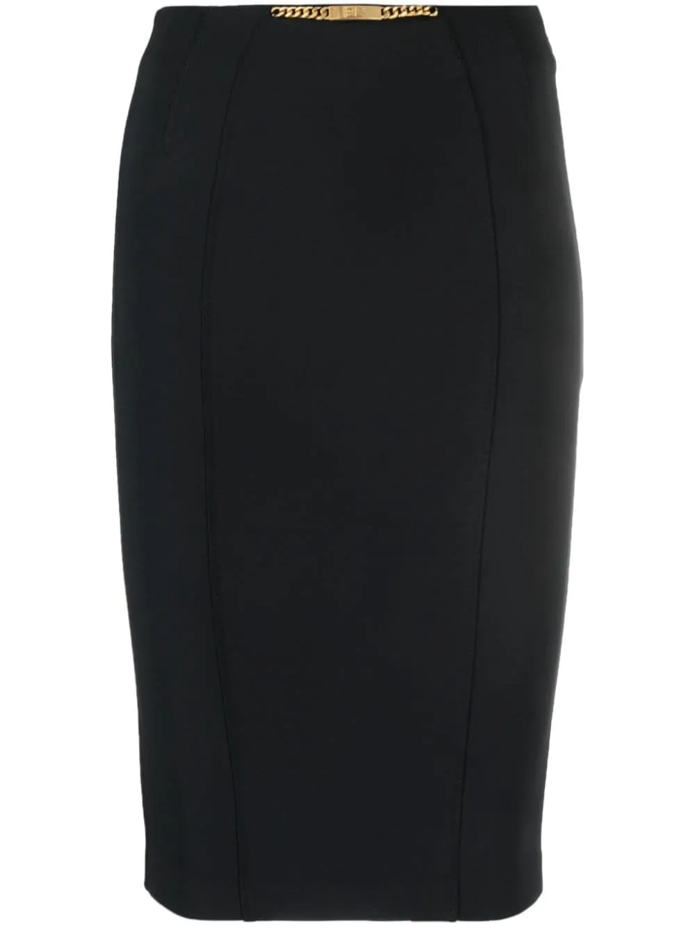 ELISABETTA FRANCHI PENCIL MIDI SKIRT