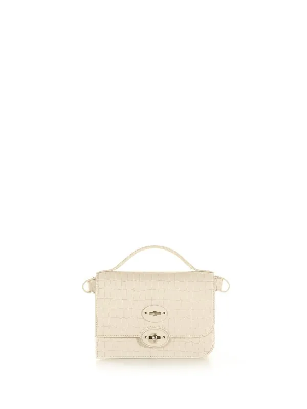 Ella shoulder bag in leather