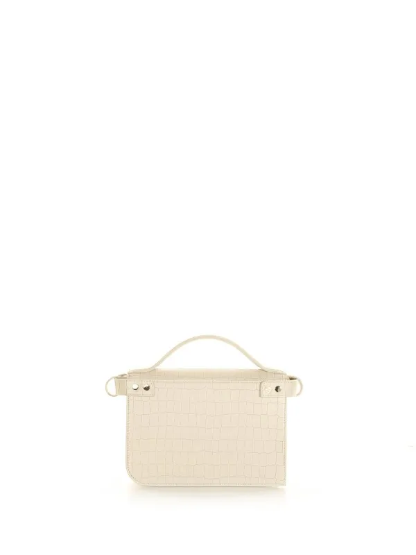 Ella shoulder bag in leather