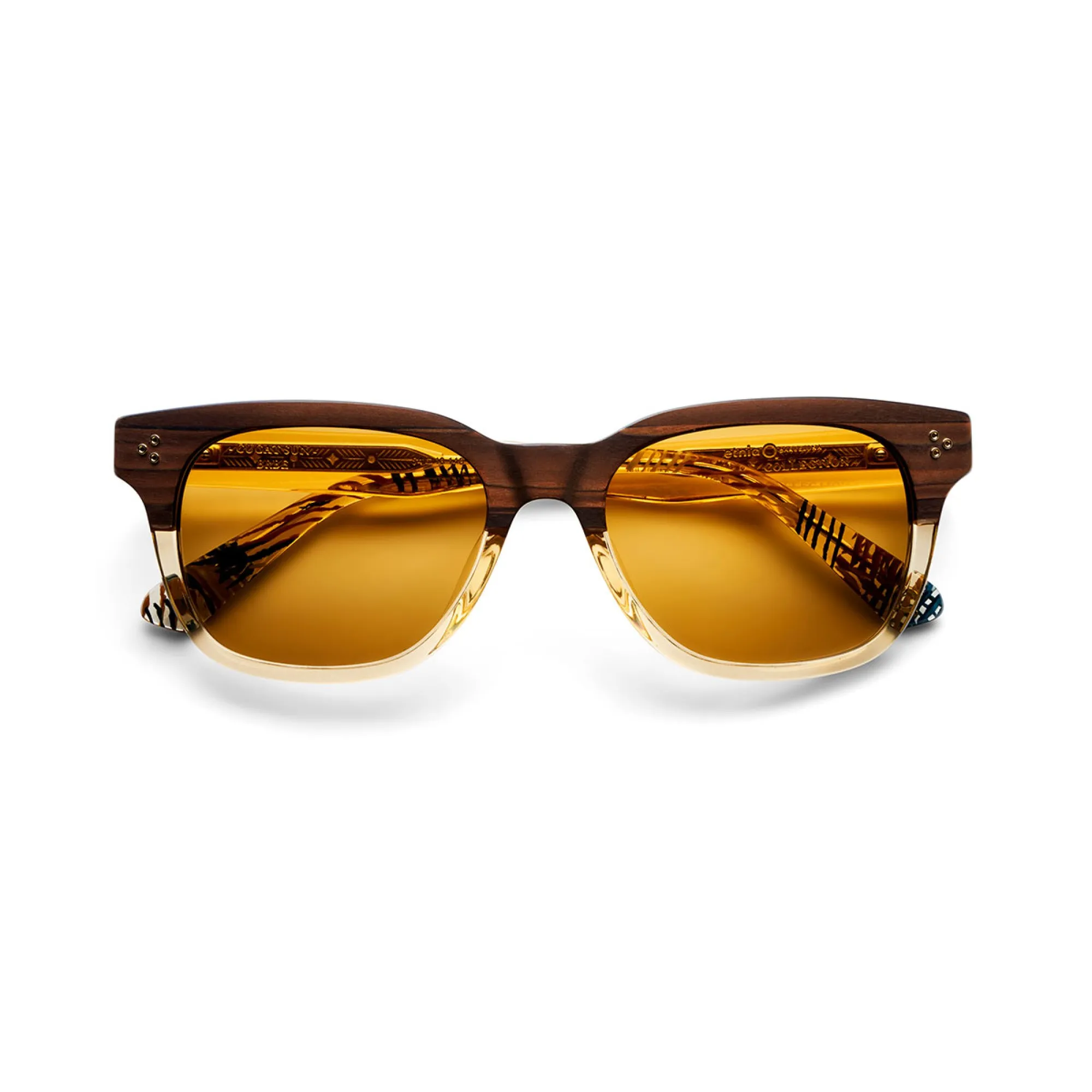   Etnia Barcelona CUGAT SUN - BRBE Marrone/beige | Occhiale Da Sole Unisex 