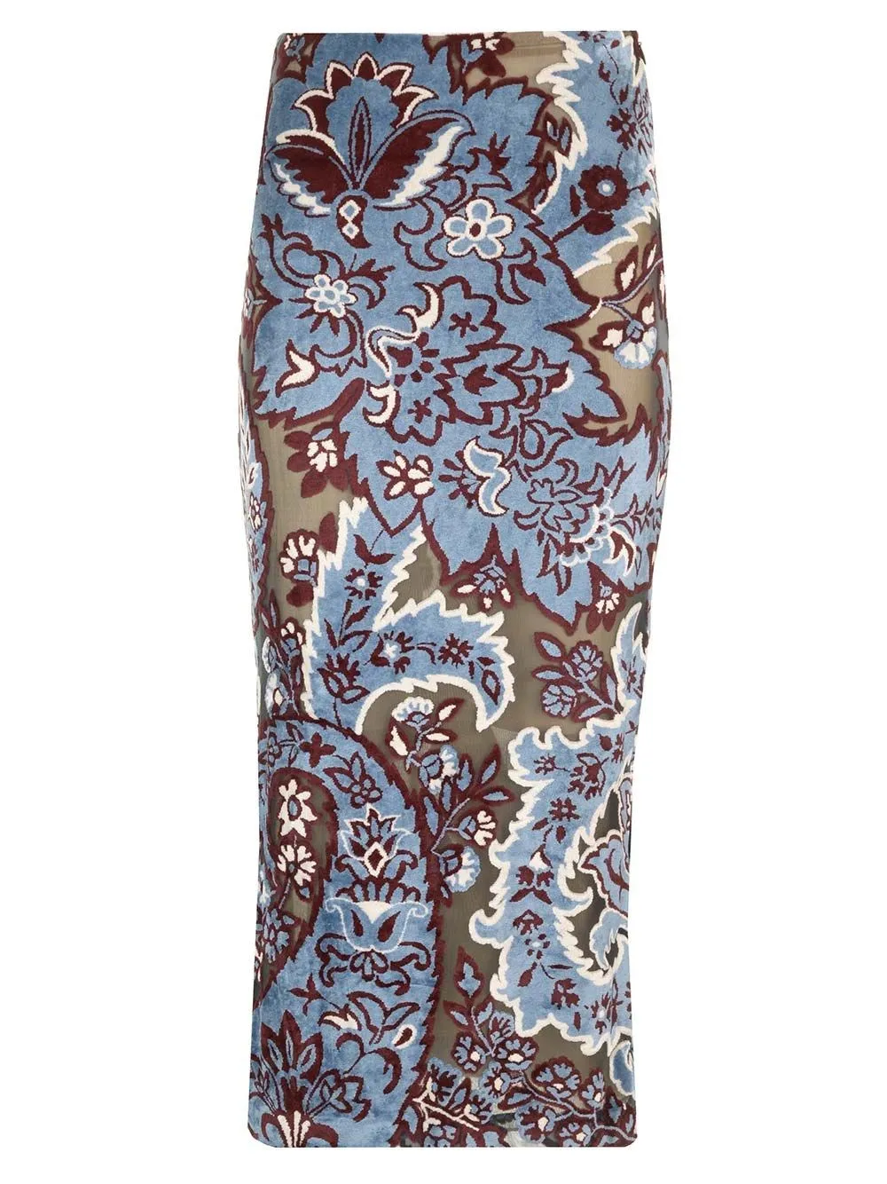   Etro  Gonna midi in velluto  