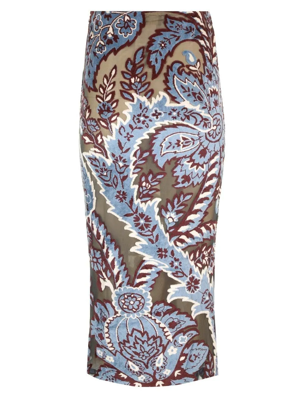   Etro  Gonna midi in velluto  