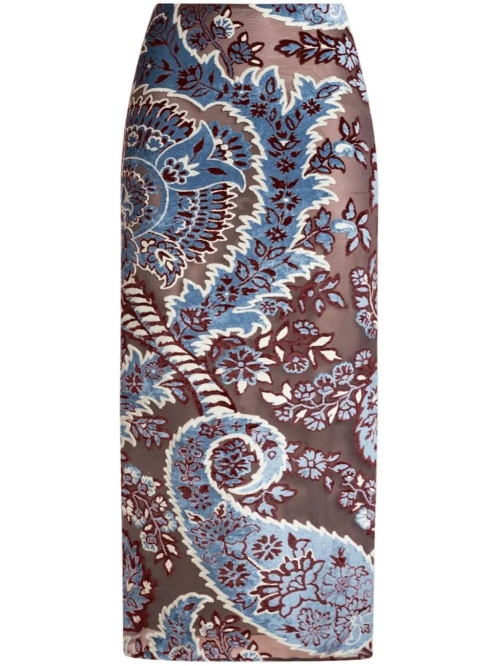   Etro  Gonna midi in velluto  