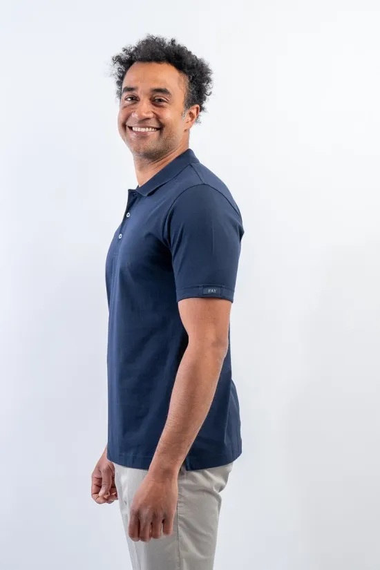 FAY POLO BLUE TAG NPMB2481340UCX U806