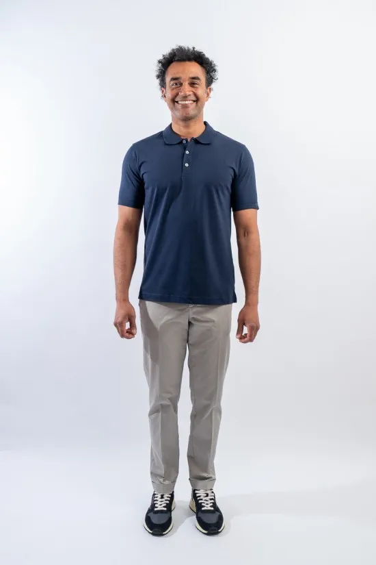 FAY POLO BLUE TAG NPMB2481340UCX U806