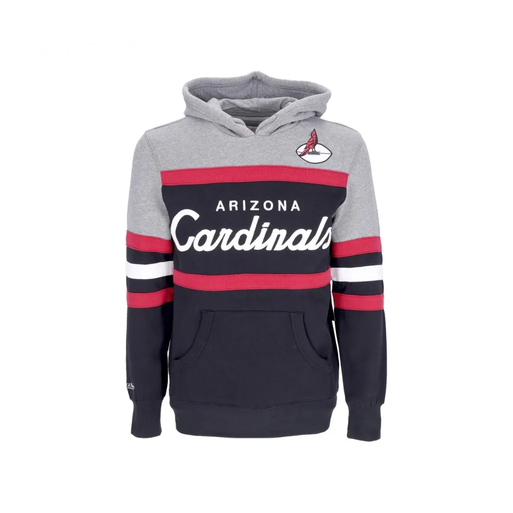 felpa cappuccio uomo nfl headcoach hoodie aricar BLACK
