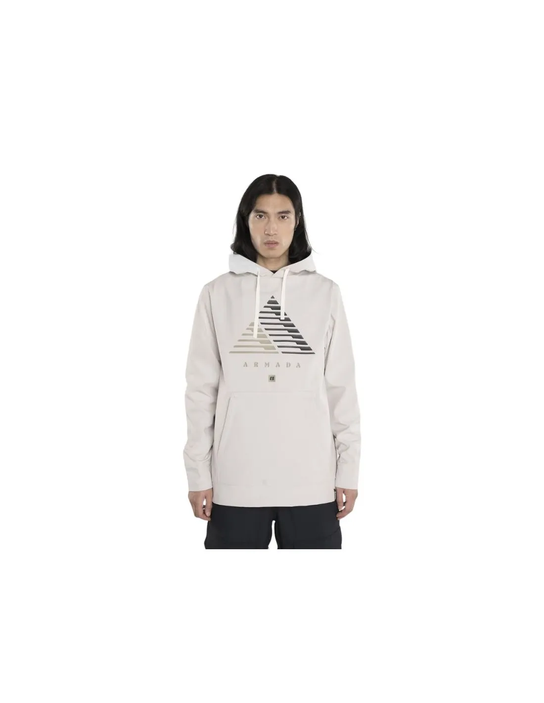Felpa con cappuccio cavalcabile Armada Wilkel Naturale