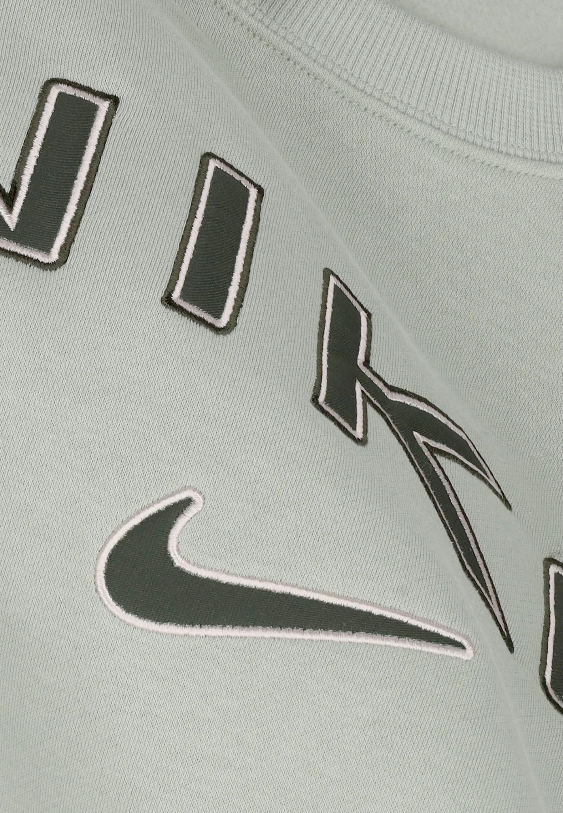 Felpa Girocollo Donna W Sportswear Phoenix Fleece Over-oversized Logo Crewneck Jade Horizon/lt Orewood Brn/sequoia