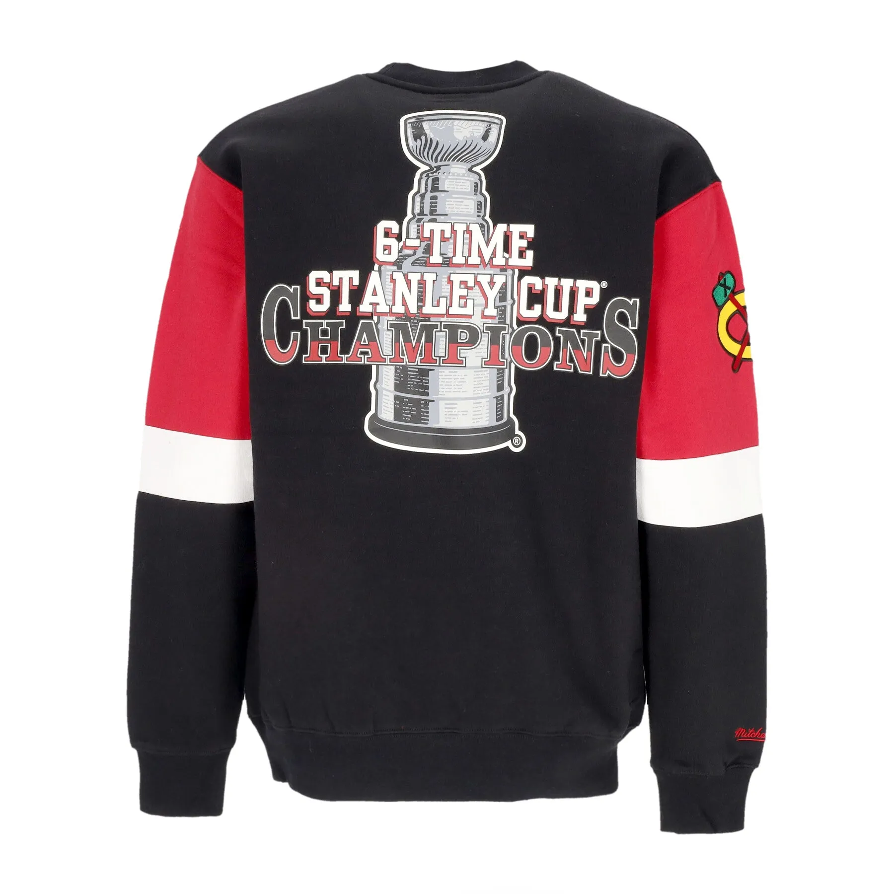 Felpa Girocollo Uomo Nhl All Over Crew 3.0 Chibla Original Team Colors