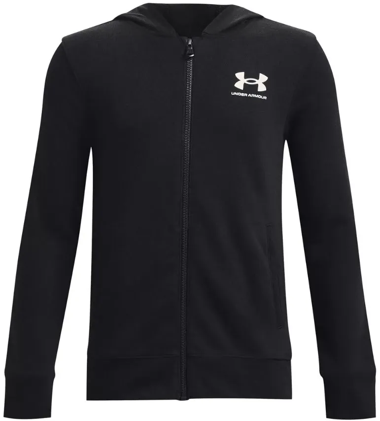 Felpe con cappuccio Under Armour UA Rival Terry FZ Hoodie-BLK