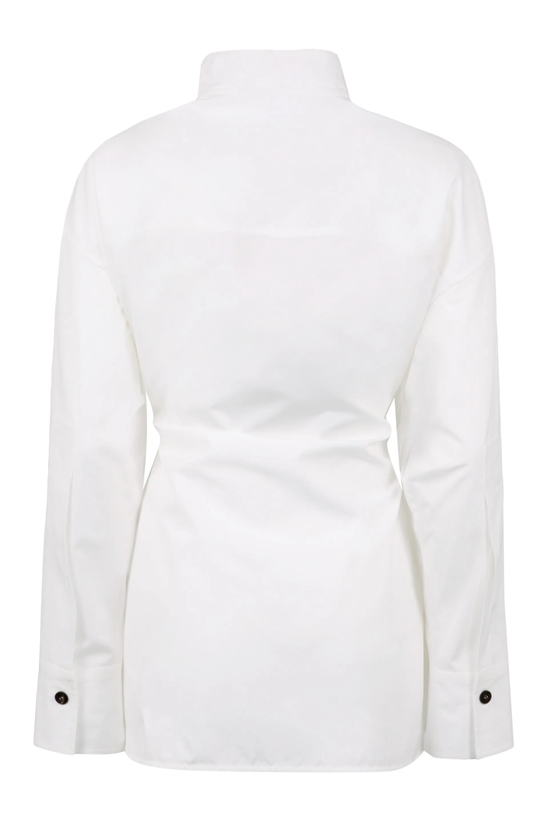 FERRAGAMO Camicia in popeline di cotone