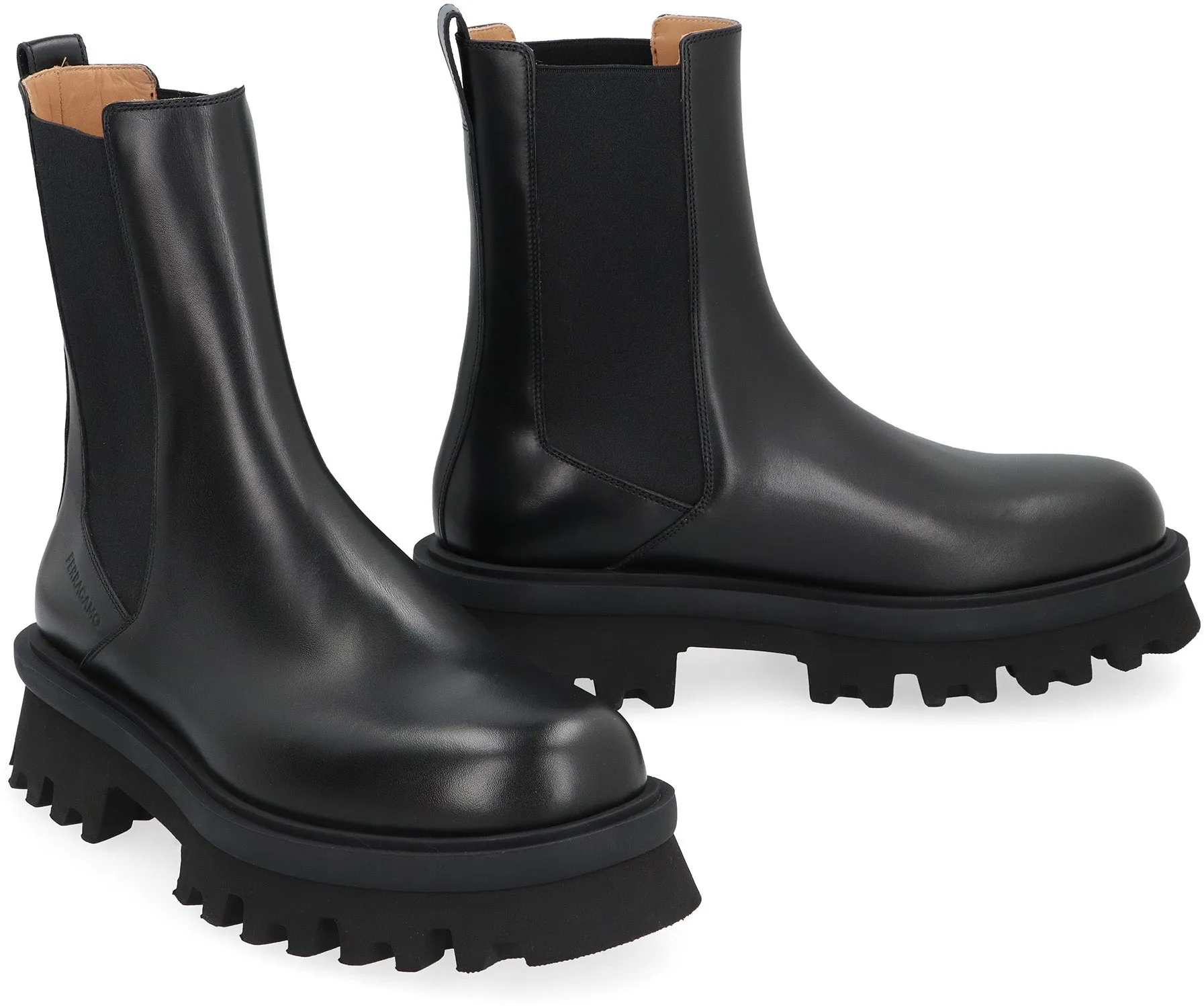 FERRAGAMO Chelsea boots in pelle