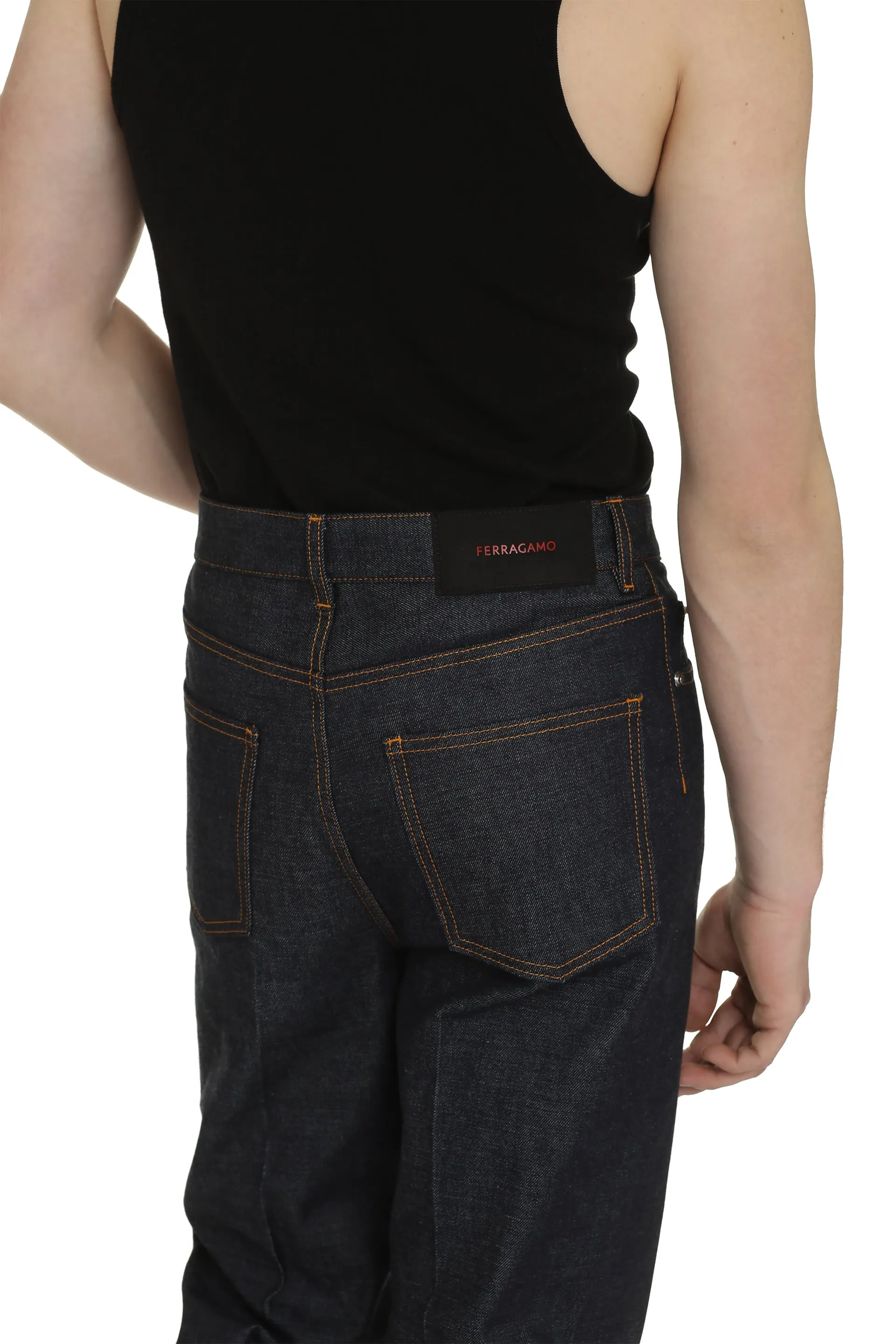 FERRAGAMO Jeans straight leg