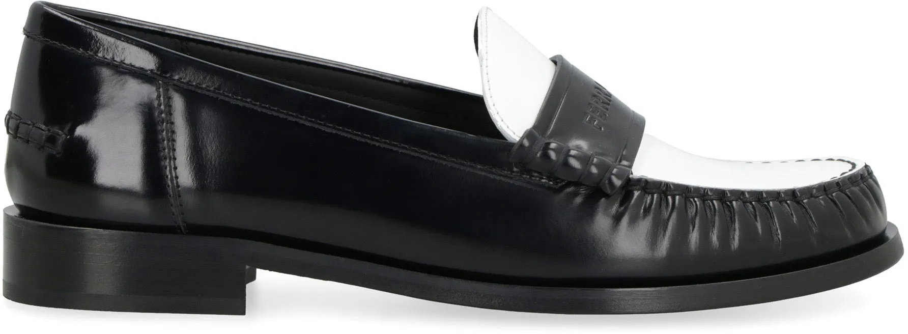 FERRAGAMO Mocassino in pelle