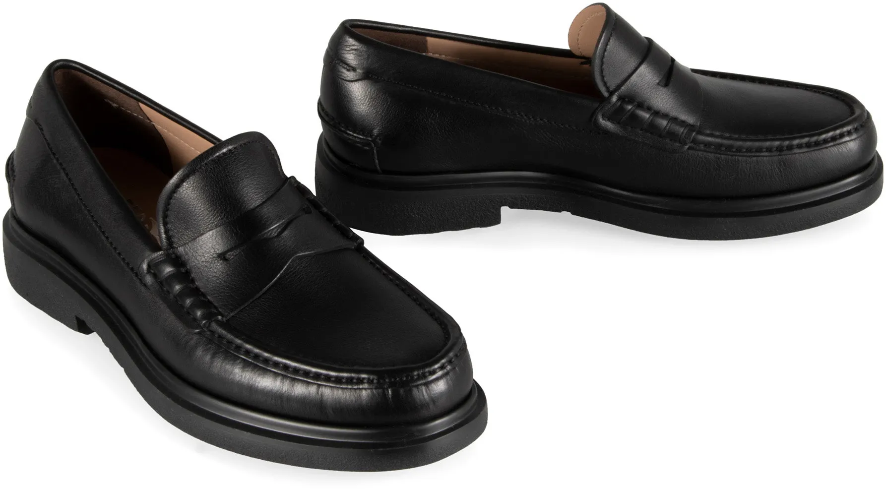 FERRAGAMO Mocassino Penny in pelle