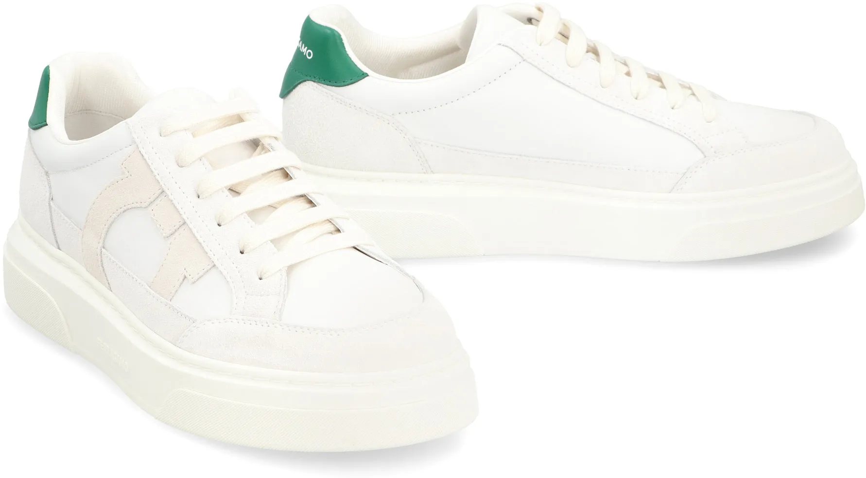 FERRAGAMO Sneakers low-top in pelle