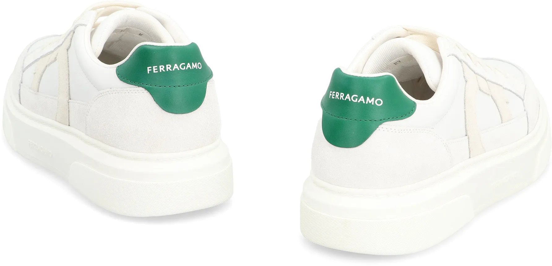 FERRAGAMO Sneakers low-top in pelle