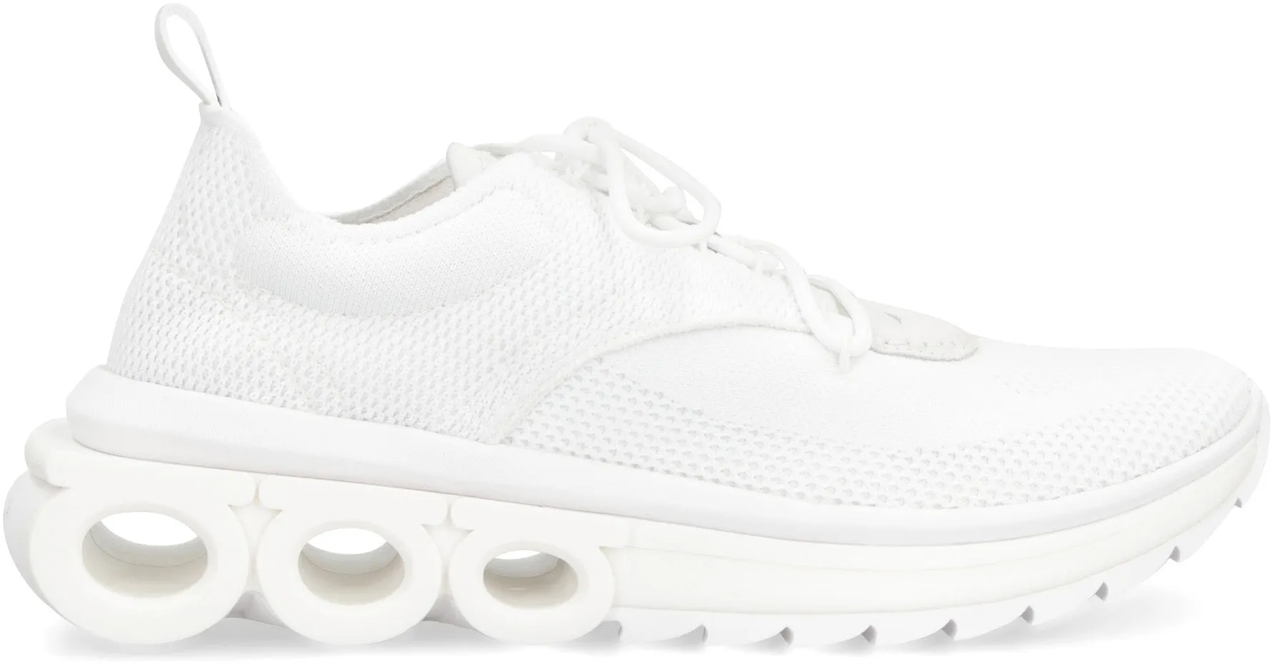 FERRAGAMO Sneakers low-top in tessuto