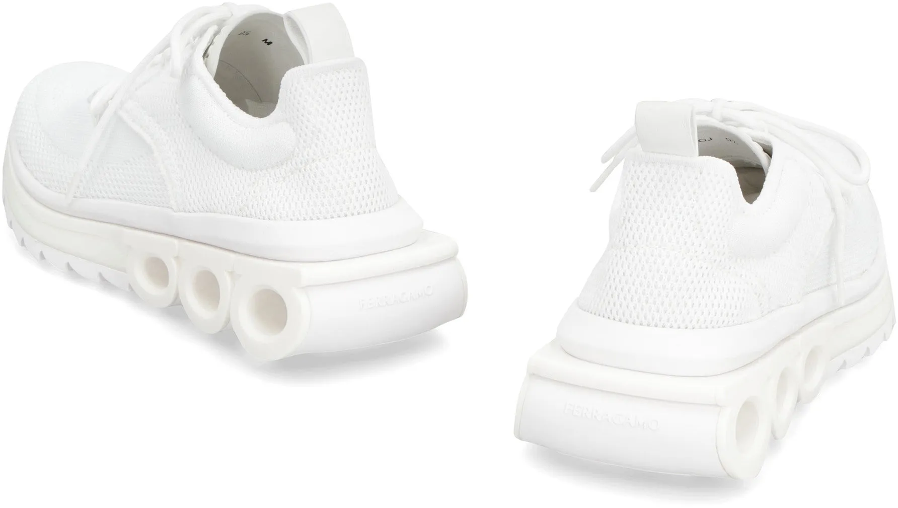 FERRAGAMO Sneakers low-top in tessuto
