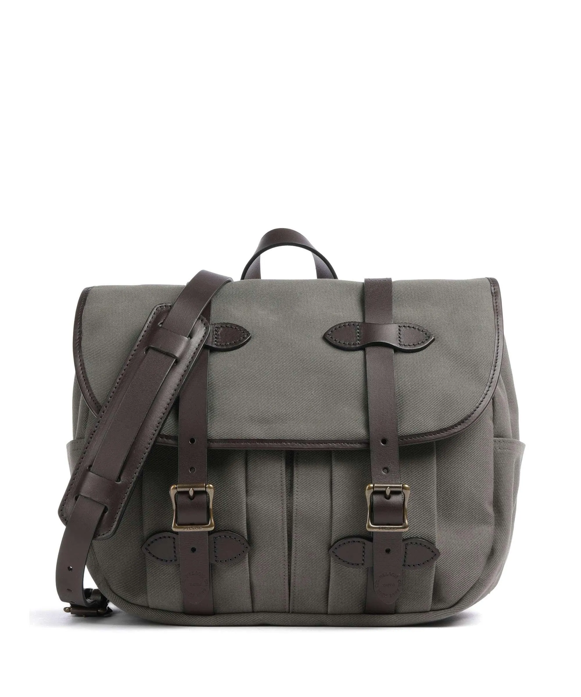  Filson Rugged Twill Borsa a mano cotone grigio-verde  