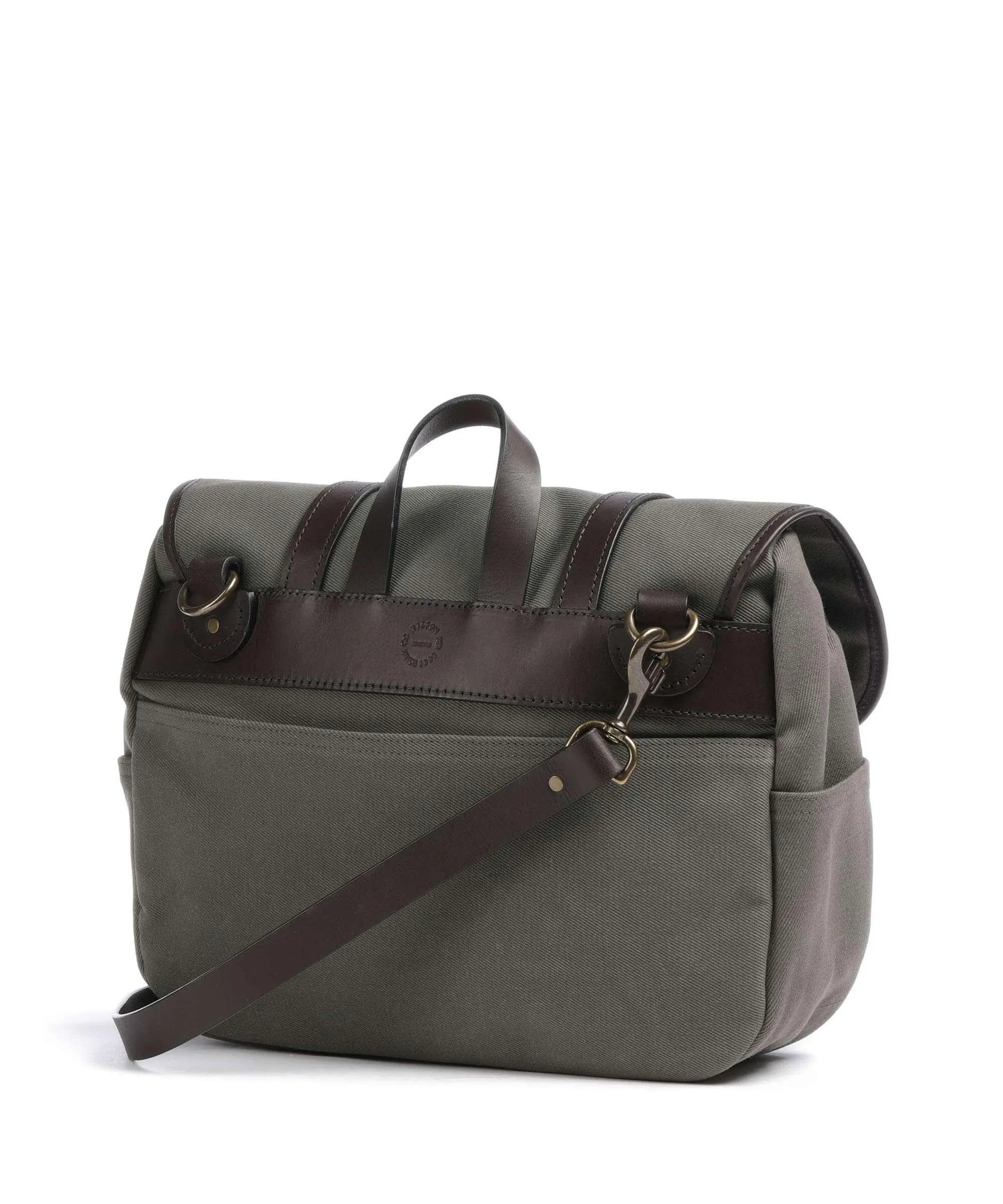  Filson Rugged Twill Borsa a mano cotone grigio-verde  