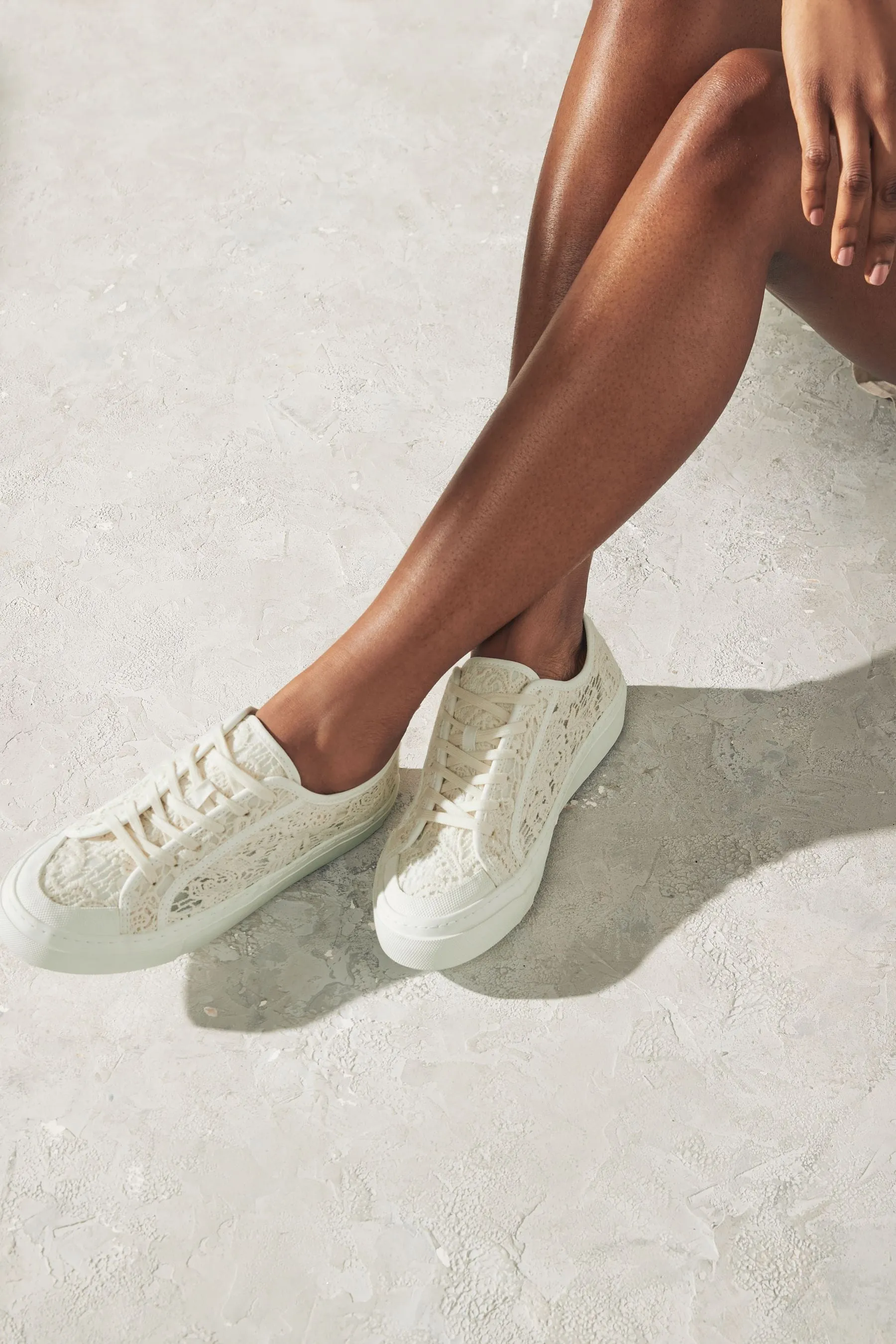 Forever Comfort - Scarpe da ginnastica Pizzo a vita bassa    