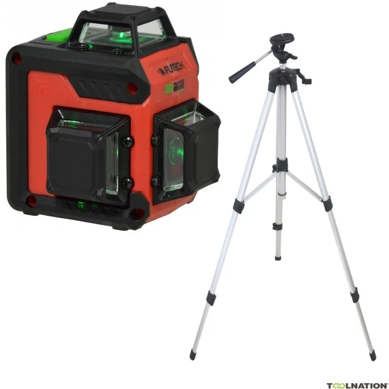 Futech 028.3FG Multicross 3D Linea trasversale del pavimento laser verde