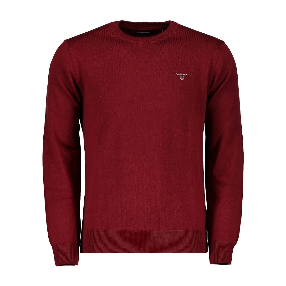      GANT MAGLIONE GIROCOLLO IN COTONE E LANA  