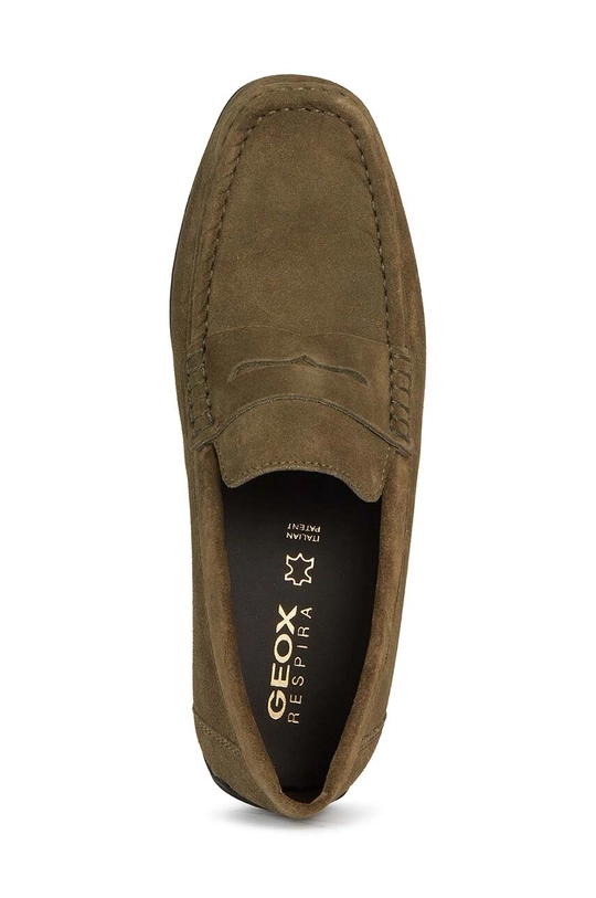 Geox mocassini in camoscio U KOSMOPOLIS + GRIP