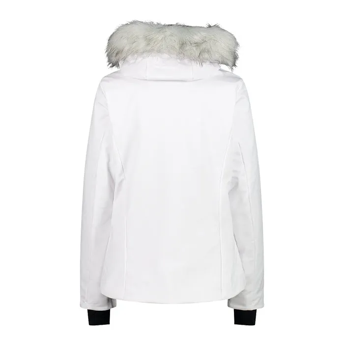 Giacca CMP Donna Woman Jacket Zip Hood Bianco Giacca da Sci Donna 8059342462
