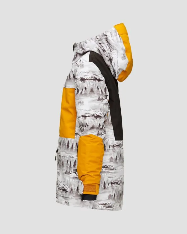 Giacca da sci da bambino Picture Organic Clothing Stony Print 20/20