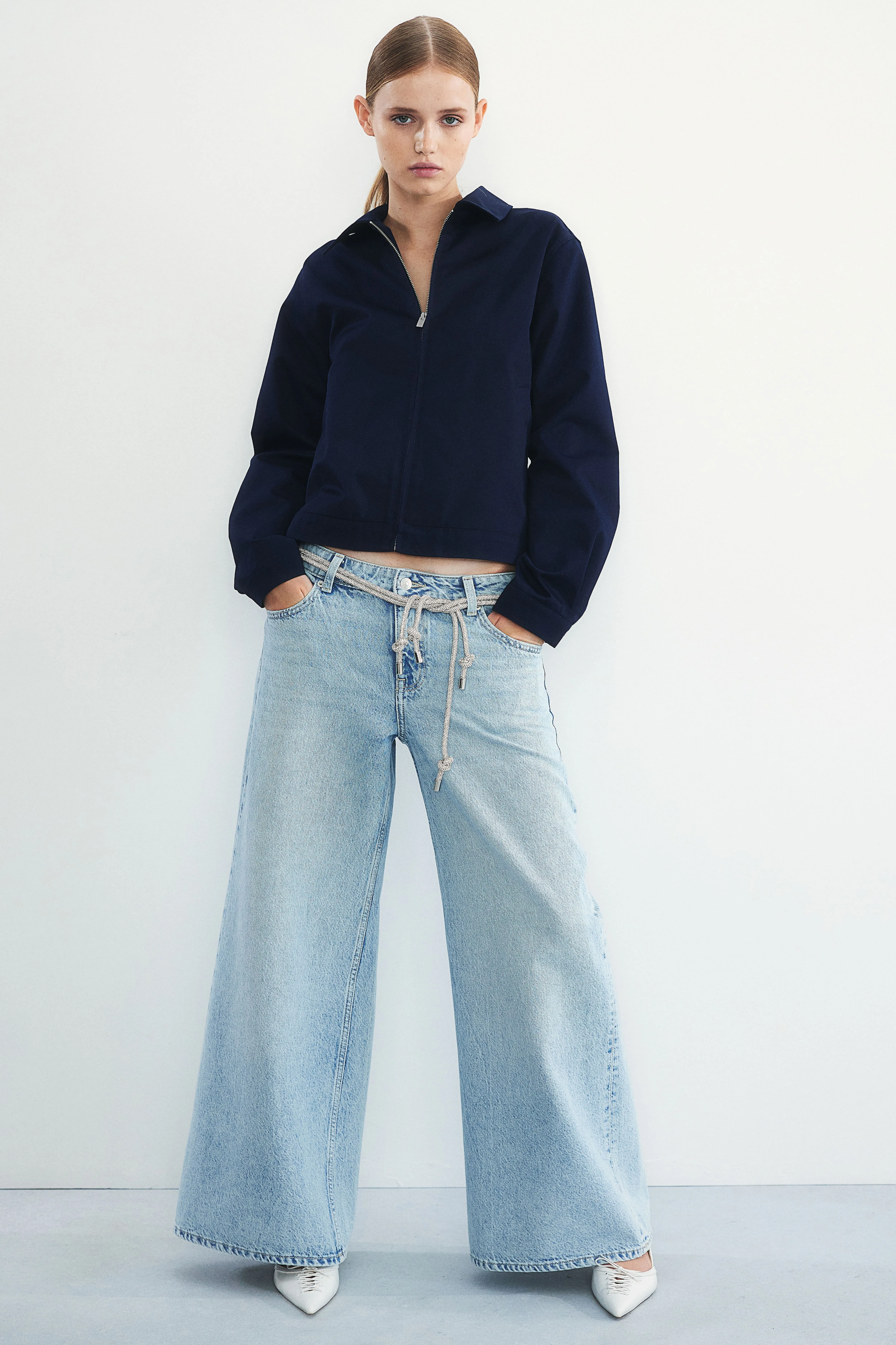 Giacca in twill