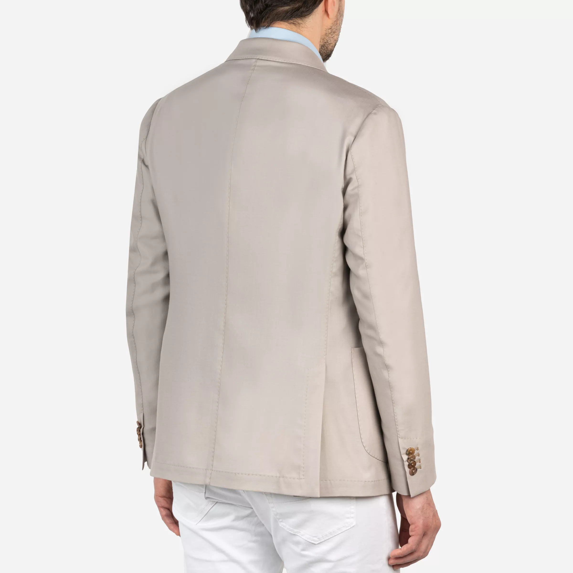 Giacca monopetto in cashmere