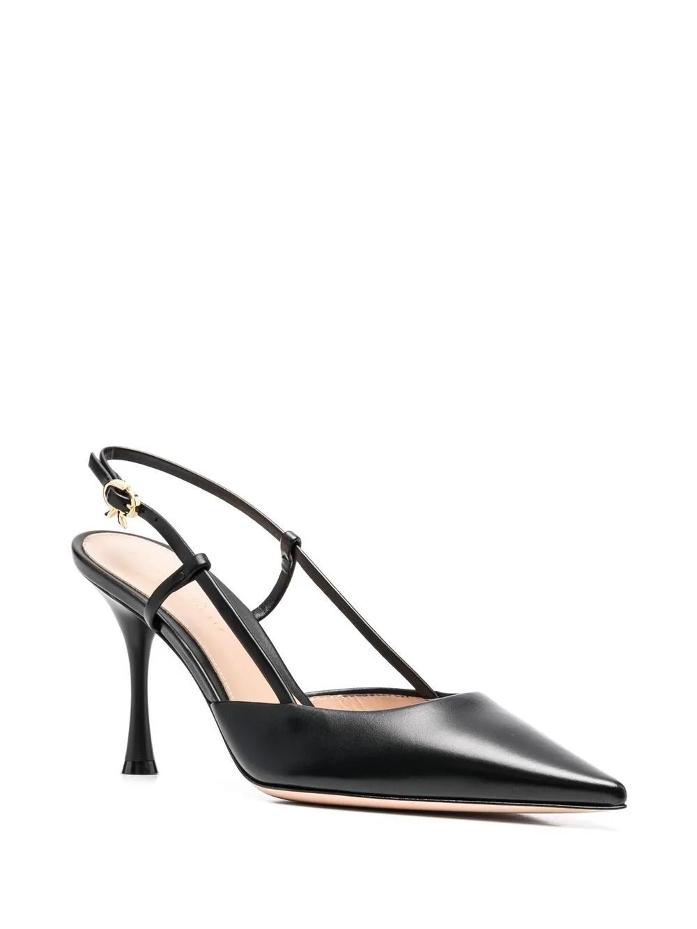 Gianvito Rossi-Pumps Ribbon con cinturino posteriore