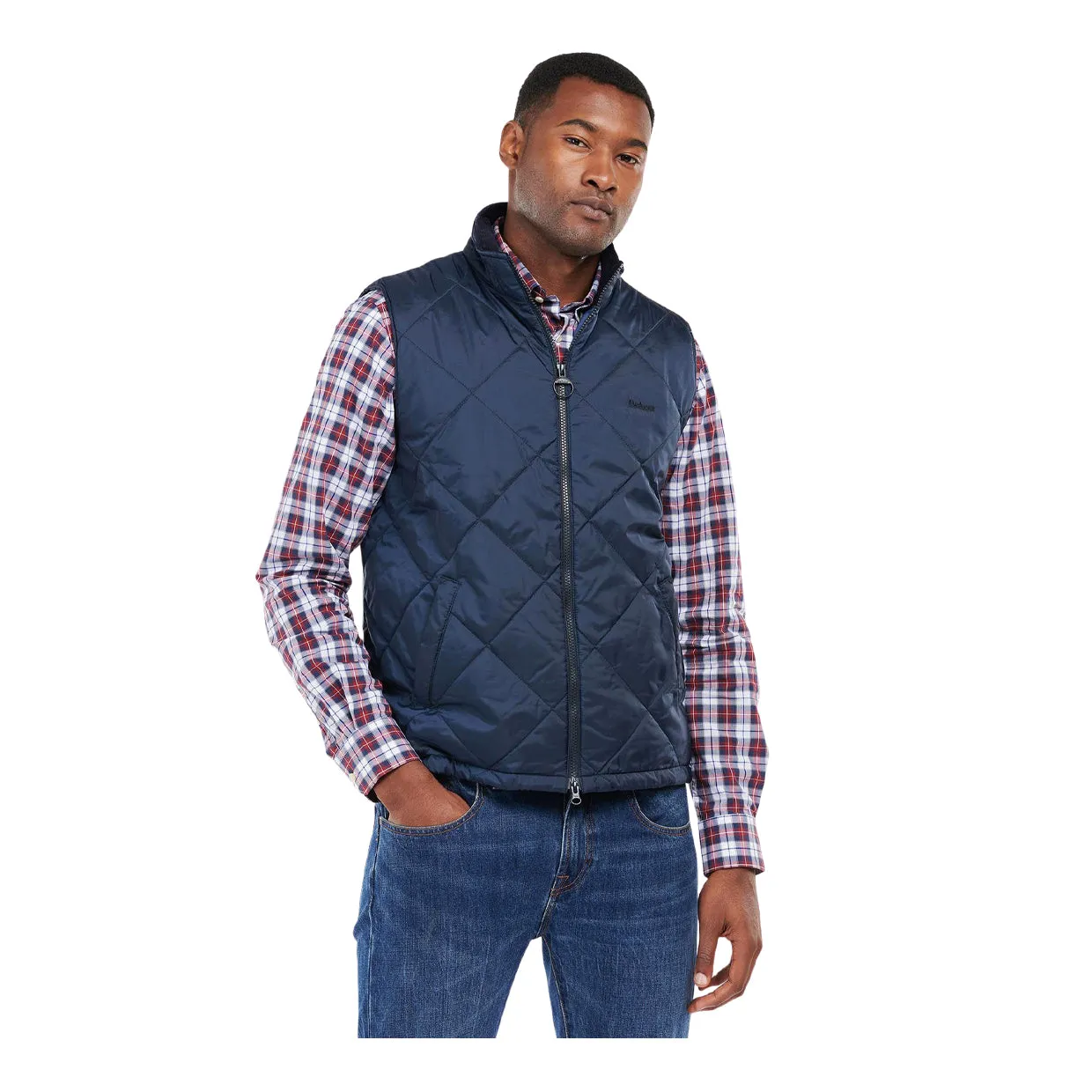 Gilet Barbour Finnar Blu Navy